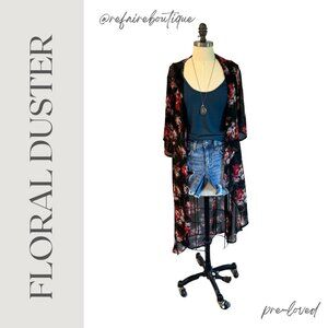 Floral Duster